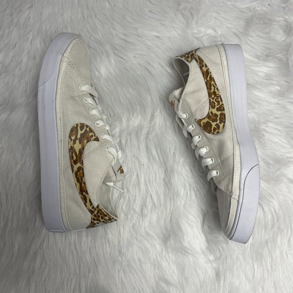 Nike Court Legacy Next Nature Low Mens Shoes White Gold DH3161-105 VNDS Size 9.5 - Picture 2 of 7